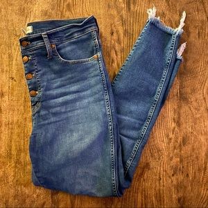 Madewell 10" High Rise Skinny Jeans